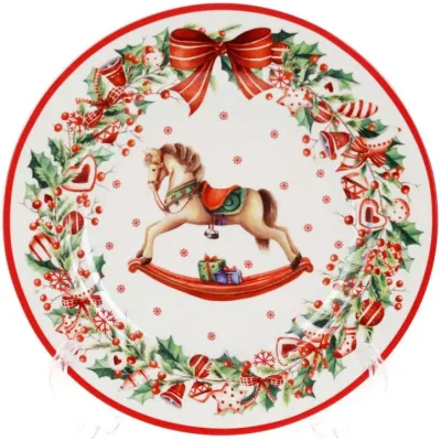 Тарілка десертна 19 см Rocking horse Bona DP186185