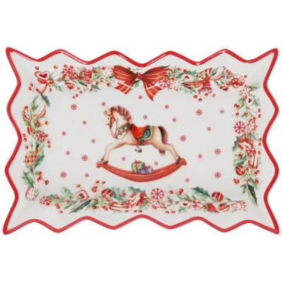 Страва прямокутна 25 см Rocking horse DP186229 BonaDi