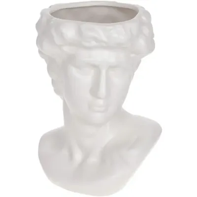Интерьерная ваза Grexio White Ceramic DP186270 BonaDi
