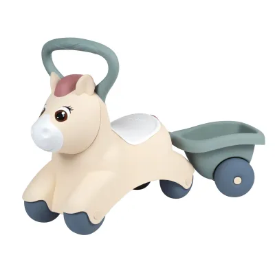 Каталка-толкатель с прицепом Милашка Пони Smoby OL186377 Smoby Каталка-толкатель с прицепом Милашка Пони Smoby OL186377 Smoby