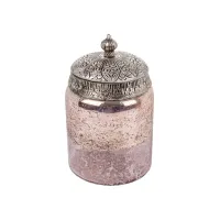 Банка с крышкой Lefard Тайны Востока 17х10 см Розовый (AL186535) Банка с крышкой Lefard Тайны Востока 17х10 см Розовый (AL186535)
