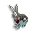 Статуэтка Crystocraft Кролик Хрустальное сердце со стразами Swarovski 6х6 см Silver (AL186564) Статуэтка Crystocraft Кролик Хрустальное сердце со стразами Swarovski 6х6 см Silver (AL186564)