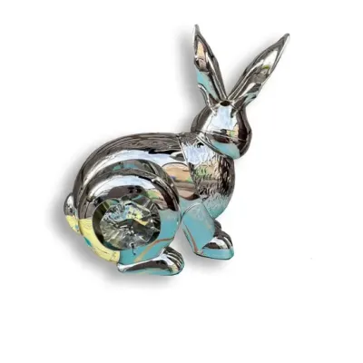 Статуэтка Crystocraft Кролик Хрустальное сердце со стразами Swarovski 6х6 см Silver (AL186564) Статуэтка Crystocraft Кролик Хрустальное сердце со стразами Swarovski 6х6 см Silver (AL186564)