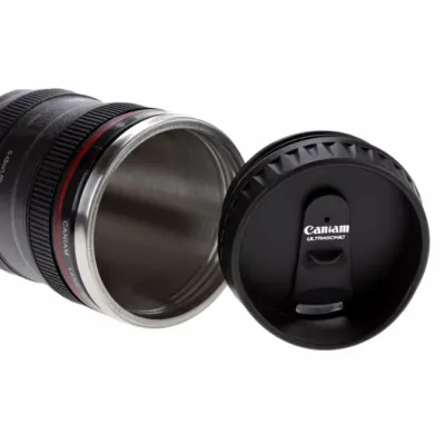 Термокружка Caniam EF 24-105 mm в виде объектива 400ml Black (3_01283)