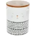 Керамічна банка для сипучих продуктів Kitti 1200ml біла DP218236 BonaDi