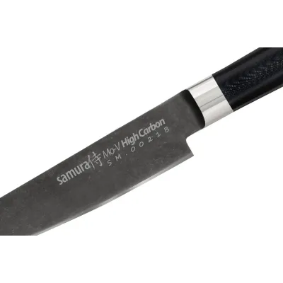 Нож кухонный универсальный 125 мм Samura MO-V Stonewash (SM-0021B)