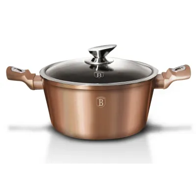 Каструля Berlinger Haus Rosegold Collection 6100 мл BH-1516N