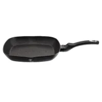 Сковорода гриль Berlinger Haus Black Silver Collection 28х28 см Чорний BH-1846