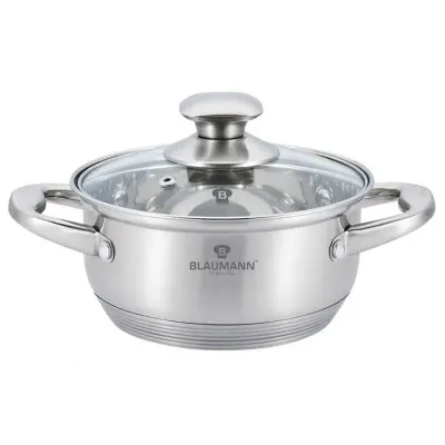 Кастрюля со стеклянной крышкой 2 л Blaumann BL-3308