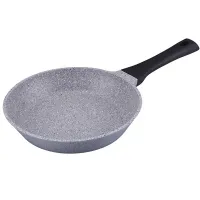 Сковорода Maestro Granit 24 см Сіро-чорний MR-4024