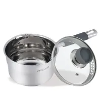 Ковш с крышкой Maestro 1,7 л Серебристый MR-3507-16S