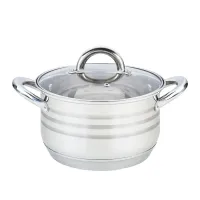 Каструля з кришкою Maestro 3,9 л Сріблястий MR-3513-20