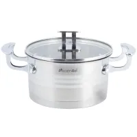 Кастрюля с крышкой из нержавеющей стали Kamille KM-5854