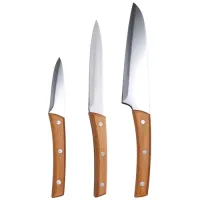 Набор ножей San Ignacio 3 предмета Коричневый (SG-4268-6)