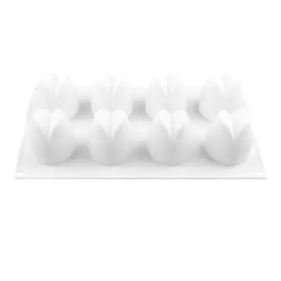 Силіконова форма для десертів Тюльпан 29.9х17,4 см SNS Silicone JSC3088
