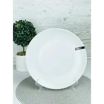 Тарелка обеденная 26 см Ardesto Lucca White AR2926WM