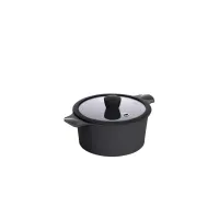 Каструля Ringel Zitrone Black 20x10.5 см 3 л з кришкою RG-2108-20 BL- R