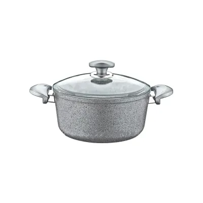 Каструля 8,7 л 30х13 см O.M.S. Collection 3110.01.02-30-8,7л-Grey