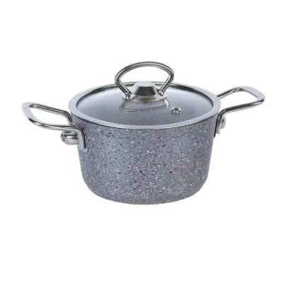 Кастрюля 0,9 л O.M.S  3111S-14-0,9л-Grey