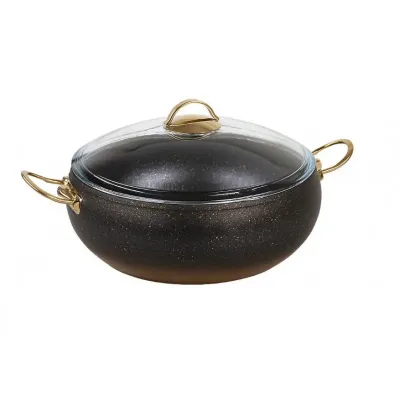 Каструля 5,7 л 26 см O.M.S 3141-26-5,7 л-Bronze