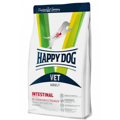 Сухой диетический корм Happy Dog VET Diet Intestinal для собак с нарушениями деятельности ЖКТ 12 кг 61039 Сухой диетический корм Happy Dog VET Diet Intestinal для собак с нарушениями деятельности ЖКТ 12 кг 61039