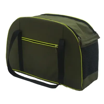 Сумка переноска 304066 Zoobaza хакі 18х50х31 см