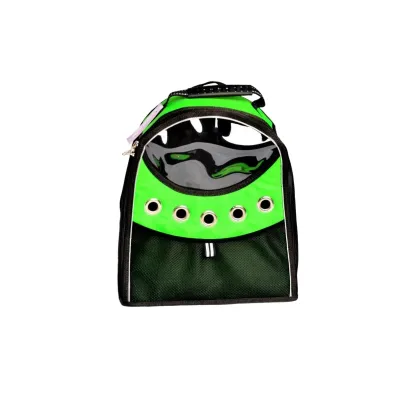 Рюкзак переноска 304259 Zoobaza 20х30х33 см Зеленый
