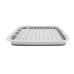 Сушилка для посуды RIAS складная силиконовая White-Gray (3_01659) Сушилка для посуды RIAS складная силиконовая White-Gray (3_01659)