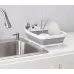 Сушилка для посуды RIAS складная силиконовая White-Gray (3_01659) Сушилка для посуды RIAS складная силиконовая White-Gray (3_01659)