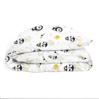 Підковдра полуторна 160х220 см PENGUINS COSAS Білий
