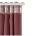 Штори на кухню та кімнату BLUEBERRY 2шт COSAS Marsala 180х270 см