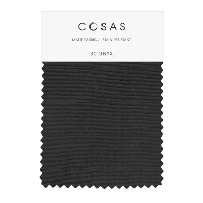 Штори на кухню та кімнату SHADOW 2шт COSAS Антрацит 180х270 см