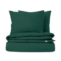 Підліткова постіль без простирадла DARK GREEN COSAS Зелений 155х215 см