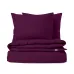 Полуторная постель без простыни Dark Cherry COSAS Марсала 160х220 см