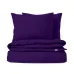 Полуторная постель без простыни Dark Plum COSAS Фиолетовый 160х220 см