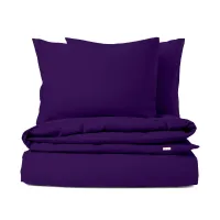 Євро постіль без простирадла Dark Plum COSAS Фіолетовий 200х220 см Євро постіль без простирадла Dark Plum COSAS Фіолетовий 200х220 см