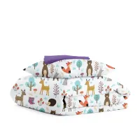 Дитяча постільна білизна Colorful Animals CS3 COSAS Бежевий 110х140 см Дитяча постільна білизна Colorful Animals CS3 COSAS Бежевий 110х140 см