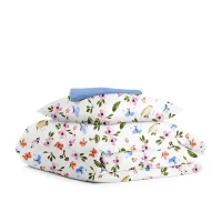 Дитяча постільна білизна в ліжечко COSAS Happy Birds CS2 110х140 см Різнокольоровий