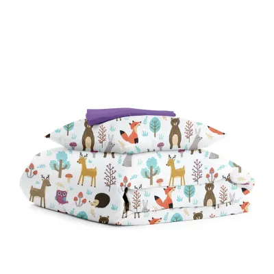 Подростковое постельное белье Colorful Animals CS4 COSAS Бежевый 160х220 см Подростковое постельное белье Colorful Animals CS4 COSAS Бежевый 160х220 см