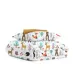 Подростковая постель с простыней на резинке Colorful Animals CS2 COSAS Бежевый 160х220 см