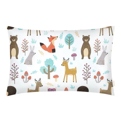 Підліткова постіль з простирадлом на гумці Colorful Animals CS3 COSAS Бежевий 160х220 см Підліткова постіль з простирадлом на гумці Colorful Animals CS3 COSAS Бежевий 160х220 см