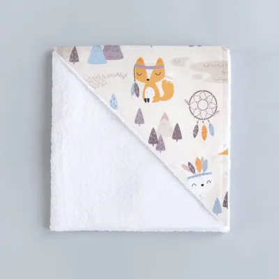 Непромокаючий наматрацник 70х120 см BIG DREAM ANIMALS COSAS Бежевий