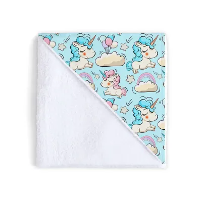 Непромокаючий наматрацник 70х120 см MINT UNICORN COSAS М'ятний