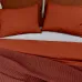 Покрывало 160х230 см Ruby Greek Waffle COSAS Бордо