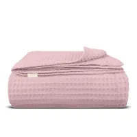 Покривало COSAS Sakura Greek Waffle 240х260 см Рожевий Покривало COSAS Sakura Greek Waffle 240х260 см Рожевий