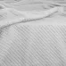 Покривало 160х230 Snow Knitted Braid COSAS білий