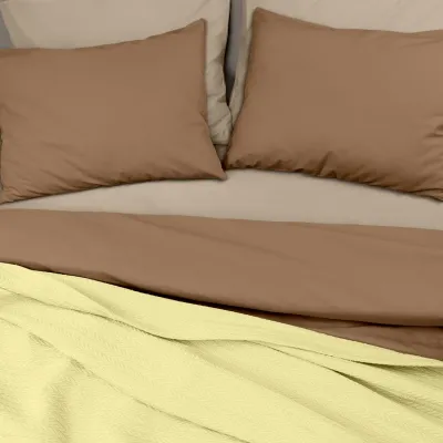 Покрывало COSAS Marmalade Knitted Braid 230х240 Желтый