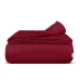 Покривало 230х240 Ruby Knitted Braid COSAS бордо