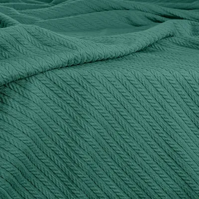 Покривало 240х260 Agave Knitted Braid COSAS агава