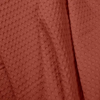 Покрывало 160х230 Rust Waffle Weave COSAS оранжевый